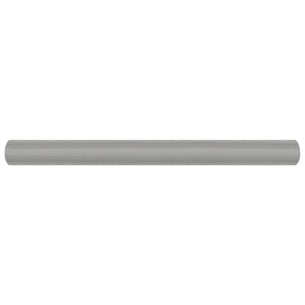 Recinzione in Rete Acciaio Inossidabile 80x1000 cm Argento
