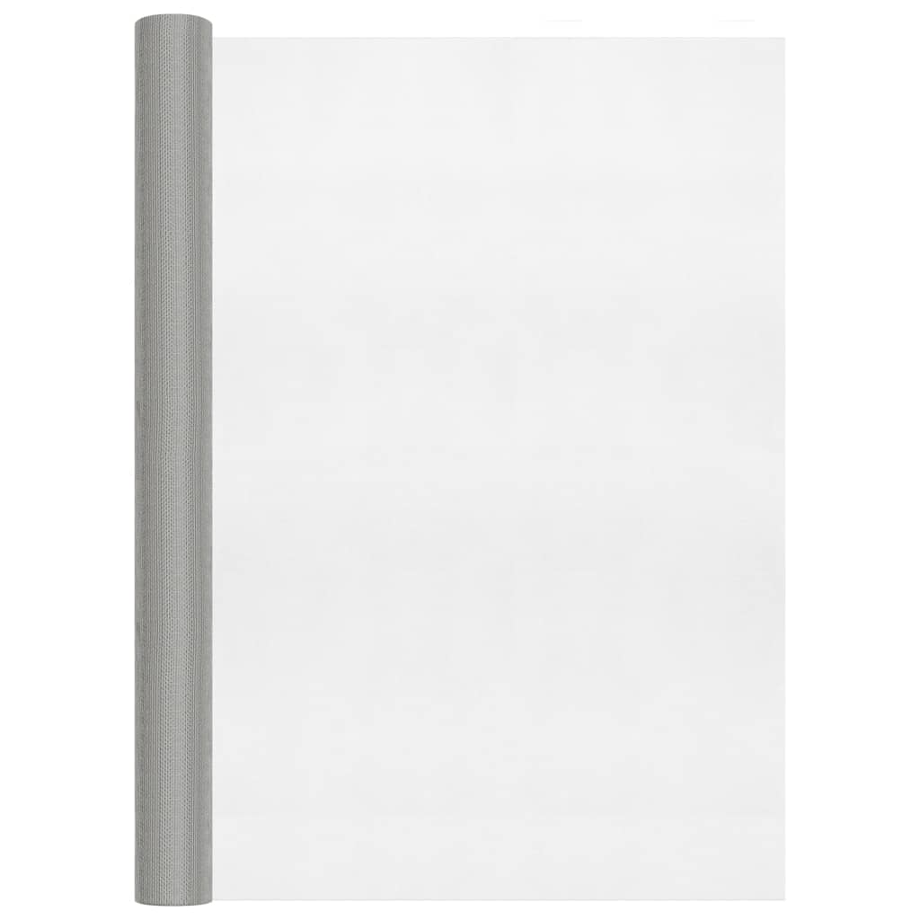 Recinzione in Rete Acciaio Inossidabile 112x500 cm Argento