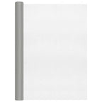 Recinzione in Rete Acciaio Inossidabile 112x500 cm Argento