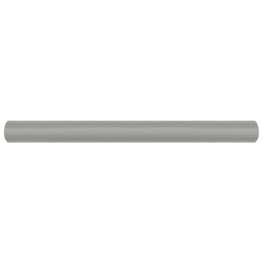 Recinzione in Rete Acciaio Inossidabile 112x500 cm Argento