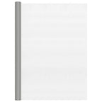Rete in Acciaio Inossidabile 112x1000 cm Argento