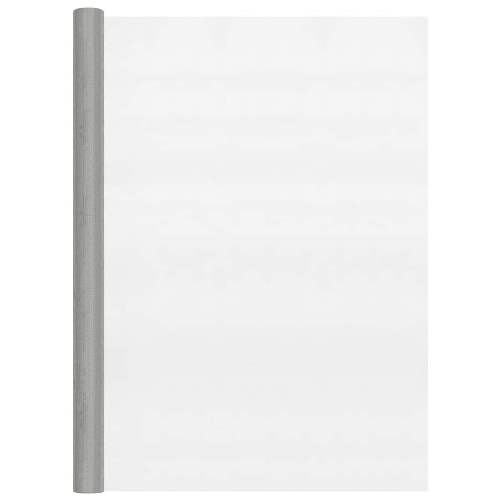Recinzione in Rete Acciaio Inossidabile 112x2000 cm Argento