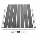 Set Pannello di Recinzione in WPC 526x146 cm Grigio