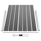 Set Pannello di Recinzione in WPC 699x146 cm Grigio