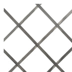 Recinzione a Traliccio 5 pz Massello Abete Grigio 180x30 cm
