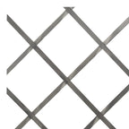 Recinzione a Traliccio 5 pezzi Legno Massello Abete Grigio 180x60 cm