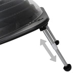 Riscaldatori Solari per Piscina 5 pz 75x75x73 cm HDPE Alluminio