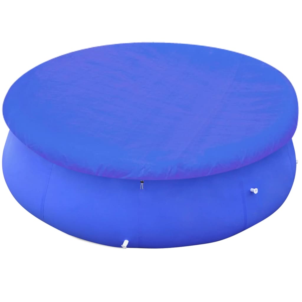 Teli di Copertura Piscina Fuoriterra Rotonda 360-367 cm - 2 Pezzi