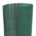 Recinzione da Giardino Doppio Lato PVC 90x400 cm Verde