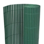 Recinzione da Giardino Doppio Lato PVC 90x400 cm Verde