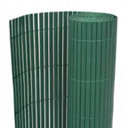 Recinzione da Giardino Doppio Lato PVC 110x400 cm Verde