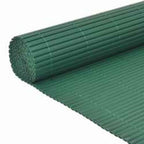 Recinzione da Giardino Doppio Lato PVC 110x400 cm Verde