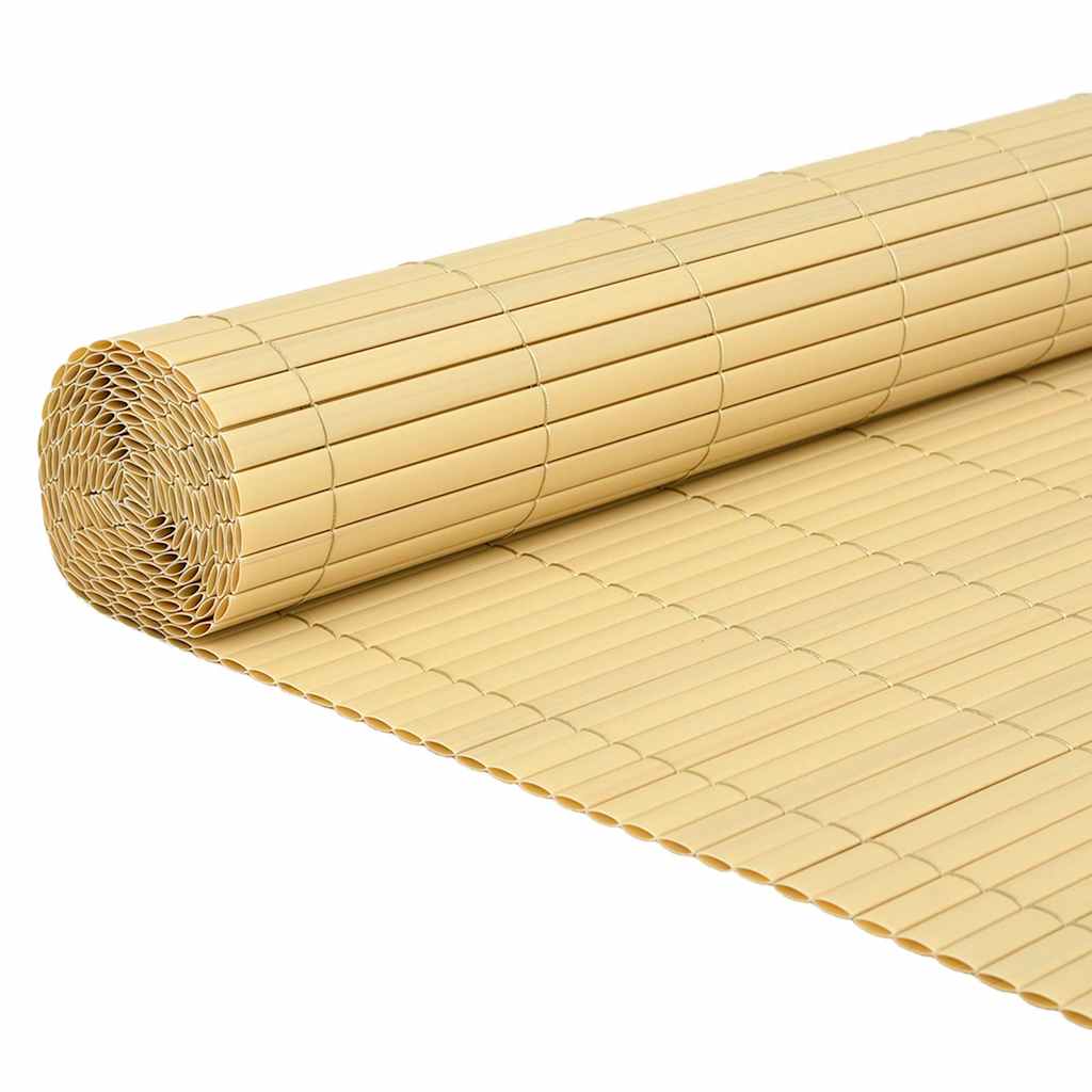 Recinzione da Giardino a Doppio Lato 110x400 cm PVC Gialla
