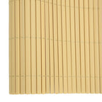 Recinzione da Giardino a Doppio Lato 110x400 cm PVC Gialla