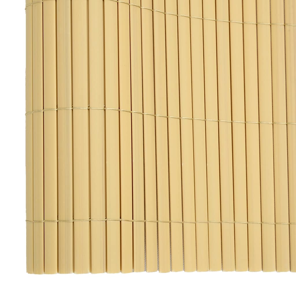 Recinzione da Giardino a Doppio Lato 110x400 cm PVC Gialla