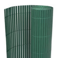 Recinzione da Giardino a Doppio Lato 110x500 cm PVC Verde
