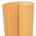 Recinzione da Giardino a Doppio Lato 110x500 cm Gialla PVC