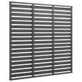 Pannello di Recinzione WPC 180x180 cm Grigio