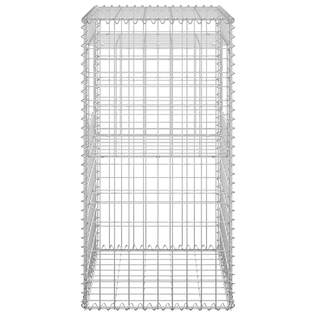 Cesti a Gabbione a Torre 2 pz 50x50x100 cm in Ferro