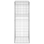 Cesti a Gabbione a Torre 2 pz 50x50x140 cm in Ferro