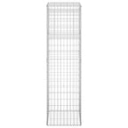 Cesti a Gabbione a Torre 2 pz 50x50x180 cm in Ferro
