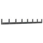 Cesto Gabbione a U con 8 Pali in Ferro 860x20x100 cm