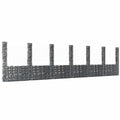 Gabbione a U in Ferro con 7 Pali 740x20x200 cm