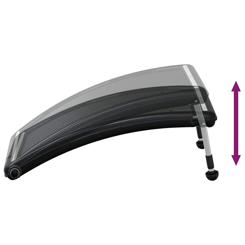 Pannelli Solari Termici Curvi per Piscina 3 pz 110x65 cm