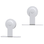Kit Accessori per Porta Scorrevole 183 cm Acciaio Bianco