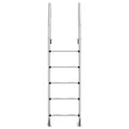 Scala per Piscina 54x38x211 cm Acciaio Inox 304