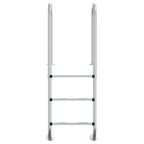 Scala per Piscina 54x38x158 cm Acciaio Inox 304