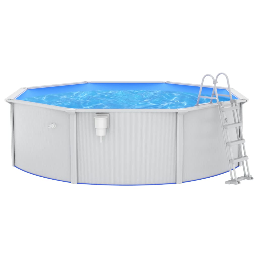 Piscina fuori terra 460x120 cm con scaletta 4 gradini