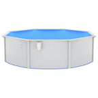 Piscina fuori terra 460x120 cm con scaletta 4 gradini