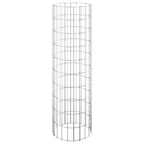 Palo Gabbione Circolare in Acciaio Zincato Ø30x100 cm