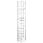 Palo Gabbione Circolare in Acciaio Zincato Ø30x150 cm