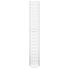 Palo Gabbione Circolare in Acciaio Zincato Ø30x200 cm