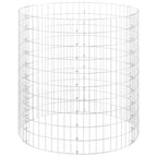 Palo Gabbione Circolare in Acciaio Zincato Ø100x100 cm