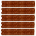 Bordure per Prato 10 pz 10x103 cm Flessibili in Acciaio Corten