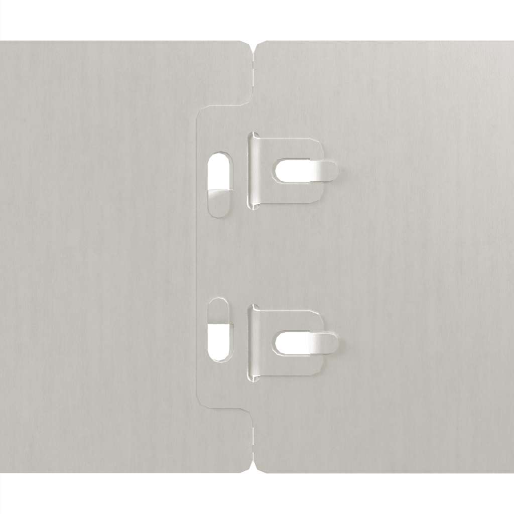 Bordure per Prato 10 pz 10x103 cm Flessibili in Acciaio Corten