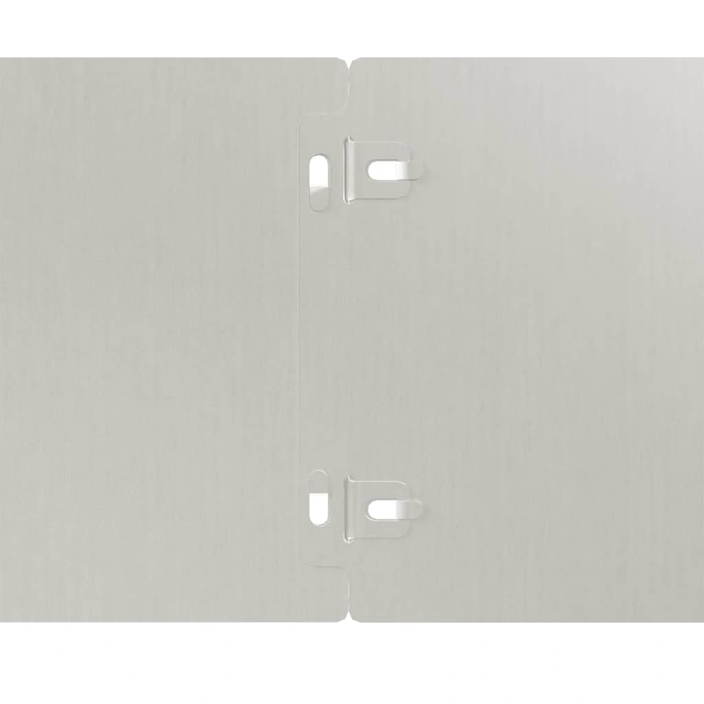 Bordure per Prato 10 pz 15x103 cm Flessibili in Acciaio Corten