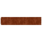 Bordure per Prato 10 pz 20x103 cm Flessibili in Acciaio Corten