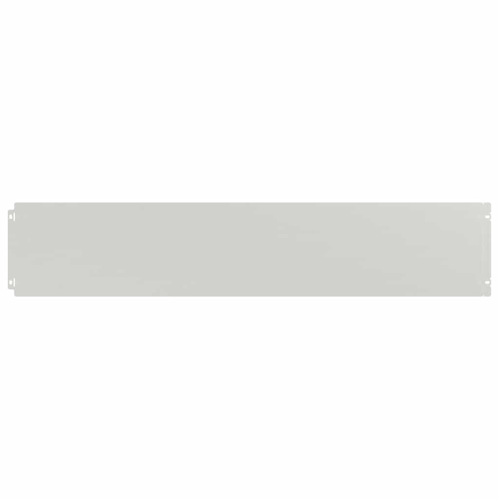 Bordure per Prato 10 pz 20x103 cm Flessibili in Acciaio Corten