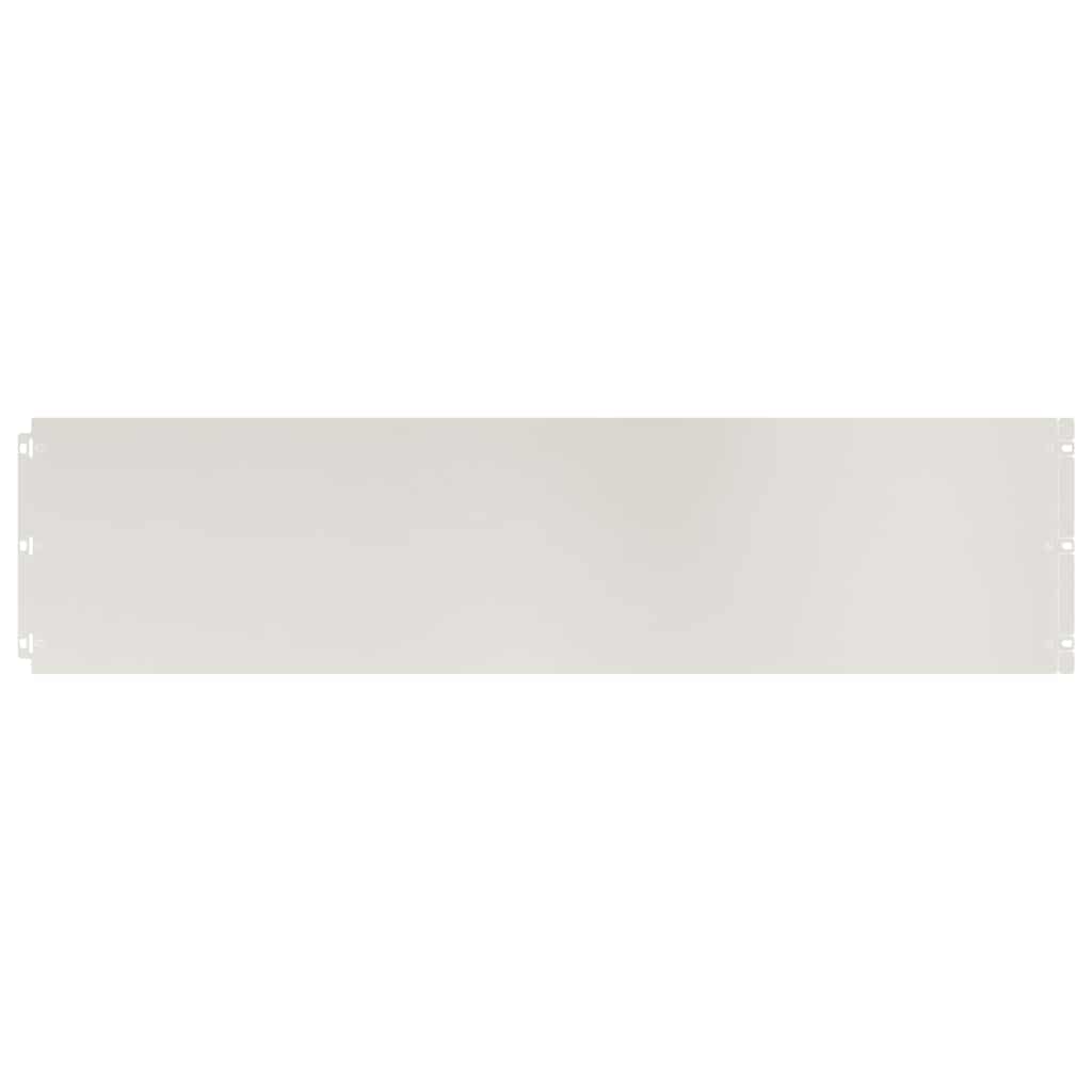Bordure per Prato 10 pz 25x103 cm Flessibili in Acciaio Corten
