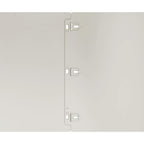 Bordure per Prato 10 pz 25x103 cm Flessibili in Acciaio Corten