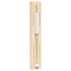 Set Timer Igrotermografo e Clessidra Sauna 2 in 1 Legno Massello Pino