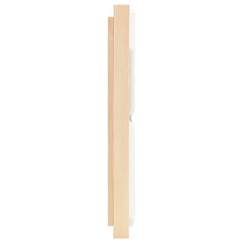 Clessidra di Sabbia per Sauna 15 Minuti Legno Massello di Pino