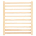 Schienale a Forma di S per Sauna in Legno Massello di Pino