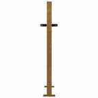 Cancello da giardino 100x75 cm in acciaio Corten con design ad albero