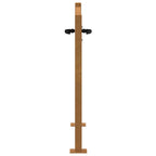 Cancello da giardino 100x100 cm in acciaio Corten