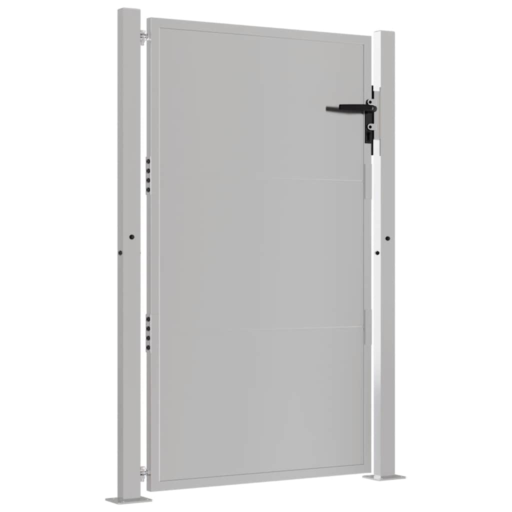 Cancello da giardino 100x125 cm in acciaio Corten